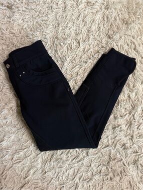 Child’s Size 10R EU140 Black Easy Rider Full Seat Horseback Riding Breeches